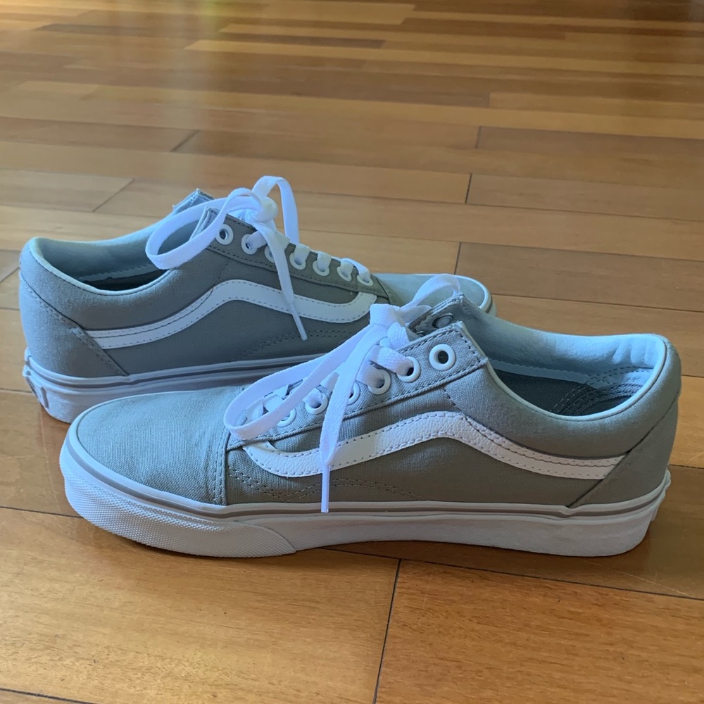 Grey Old Skool Vans